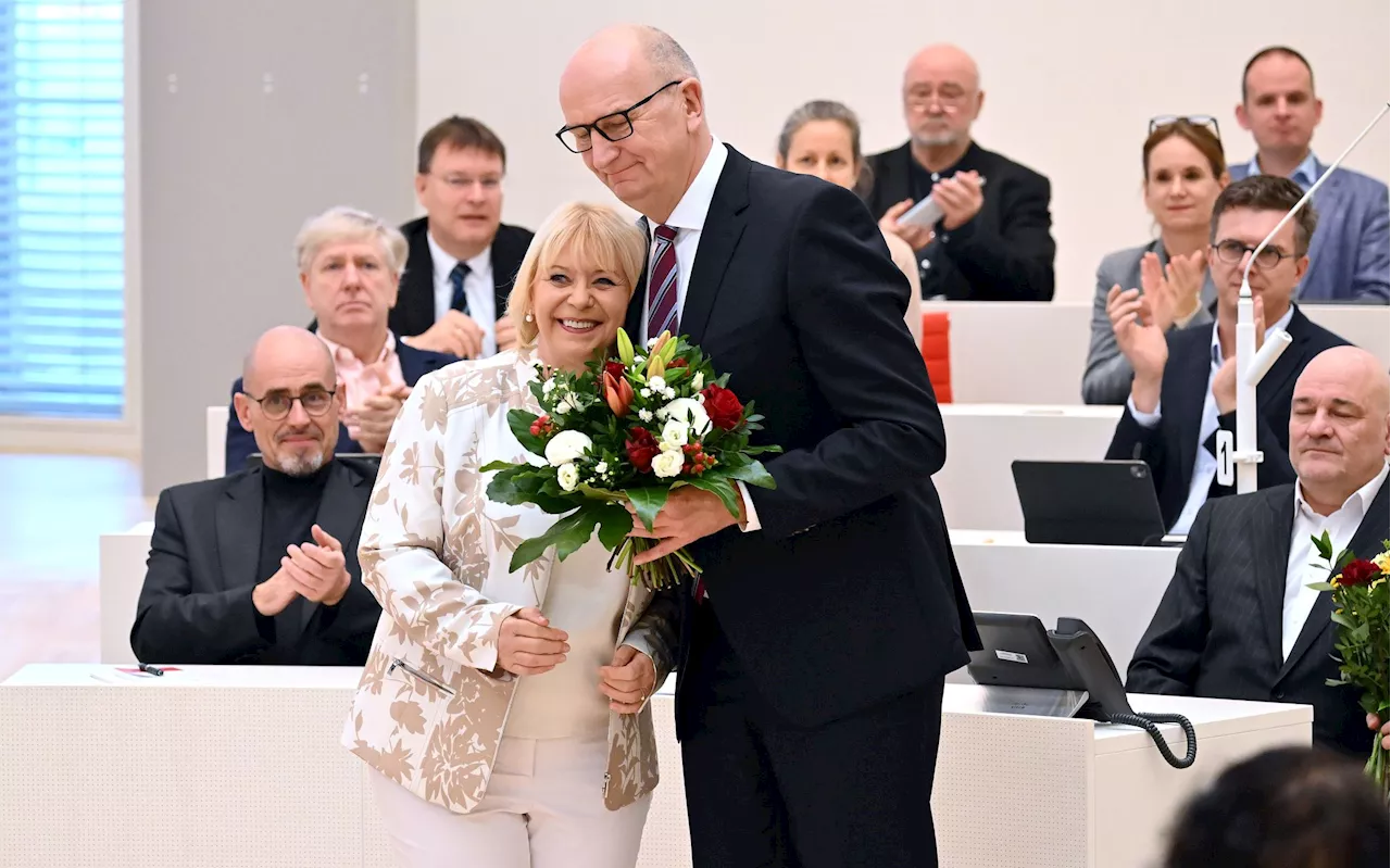 Erste Regierung aus SPD und BSW im Amt - Dämpfer für Woidke