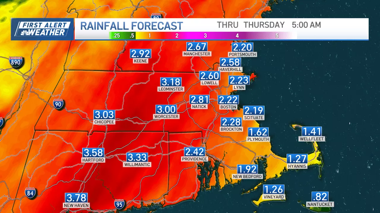 First Alert: Downpours and gusty winds could bring flooding, power outages