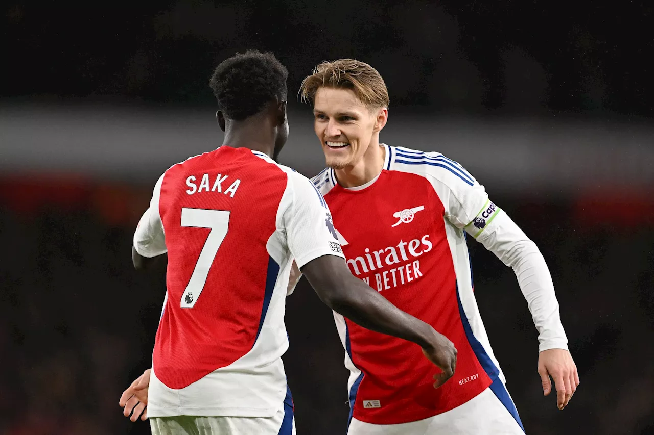 Ødegaard og Arsenal med komfortabel seier mot Monaco