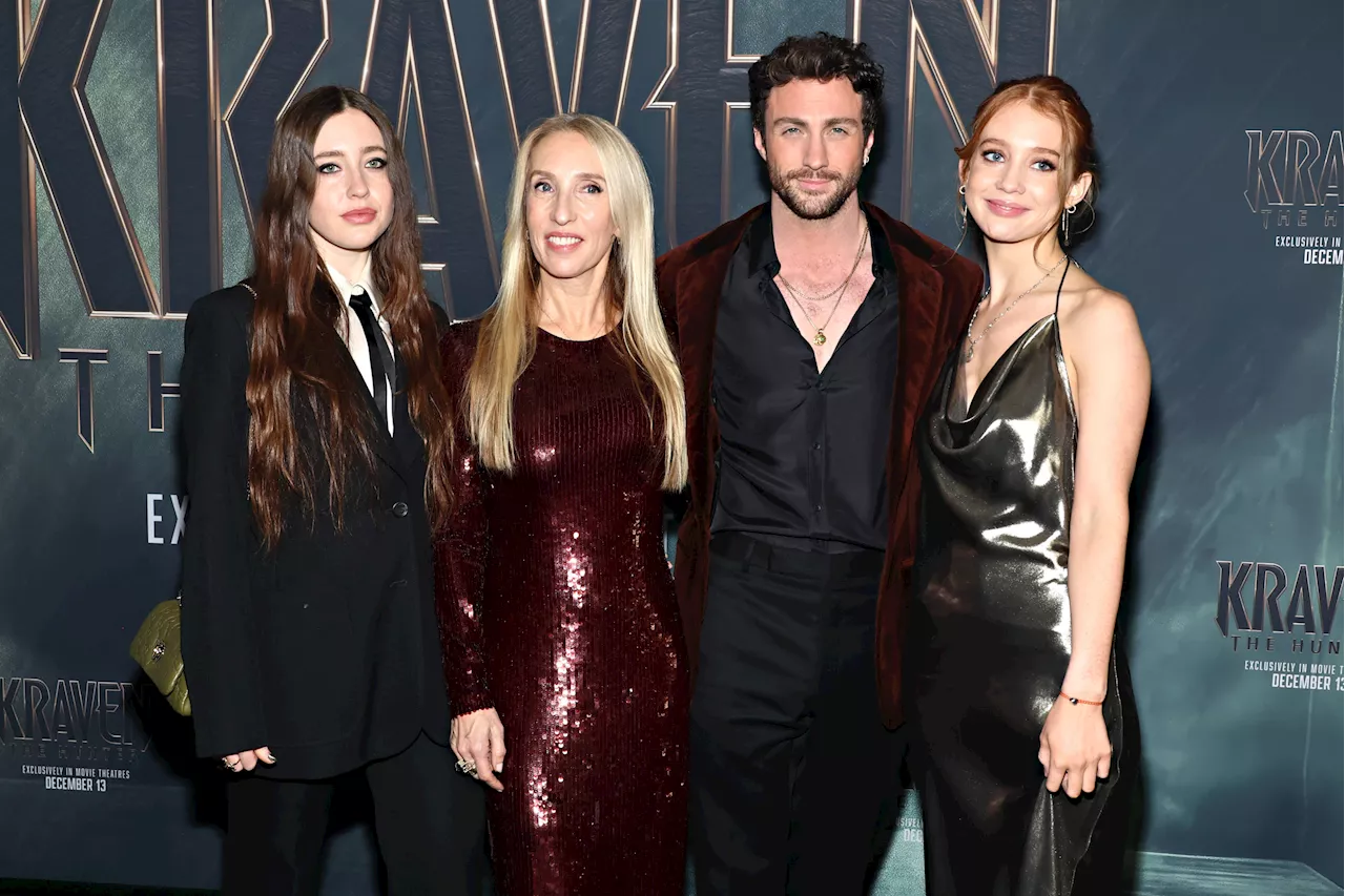 Aaron Taylor-Johnson and Wife Sam Attend Rare Event With Kids