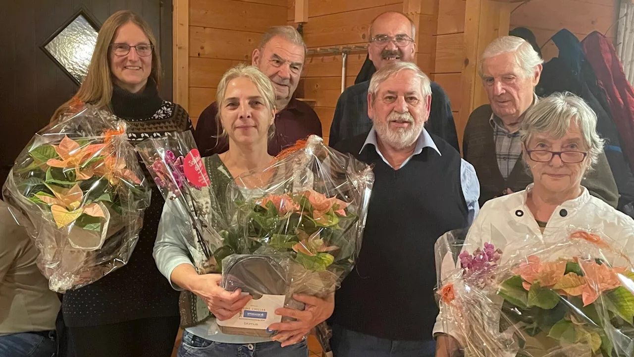 Auszahlung für die fleißigen Sparer im Gasthaus Plöttigmühle