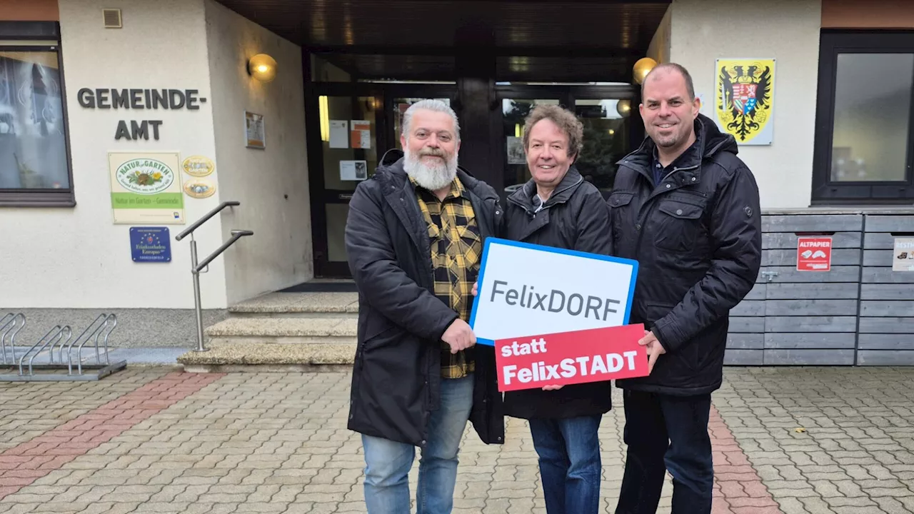 Einigkeit: Theresienfeld beschließt Resolution an Gemeinde Felixdorf