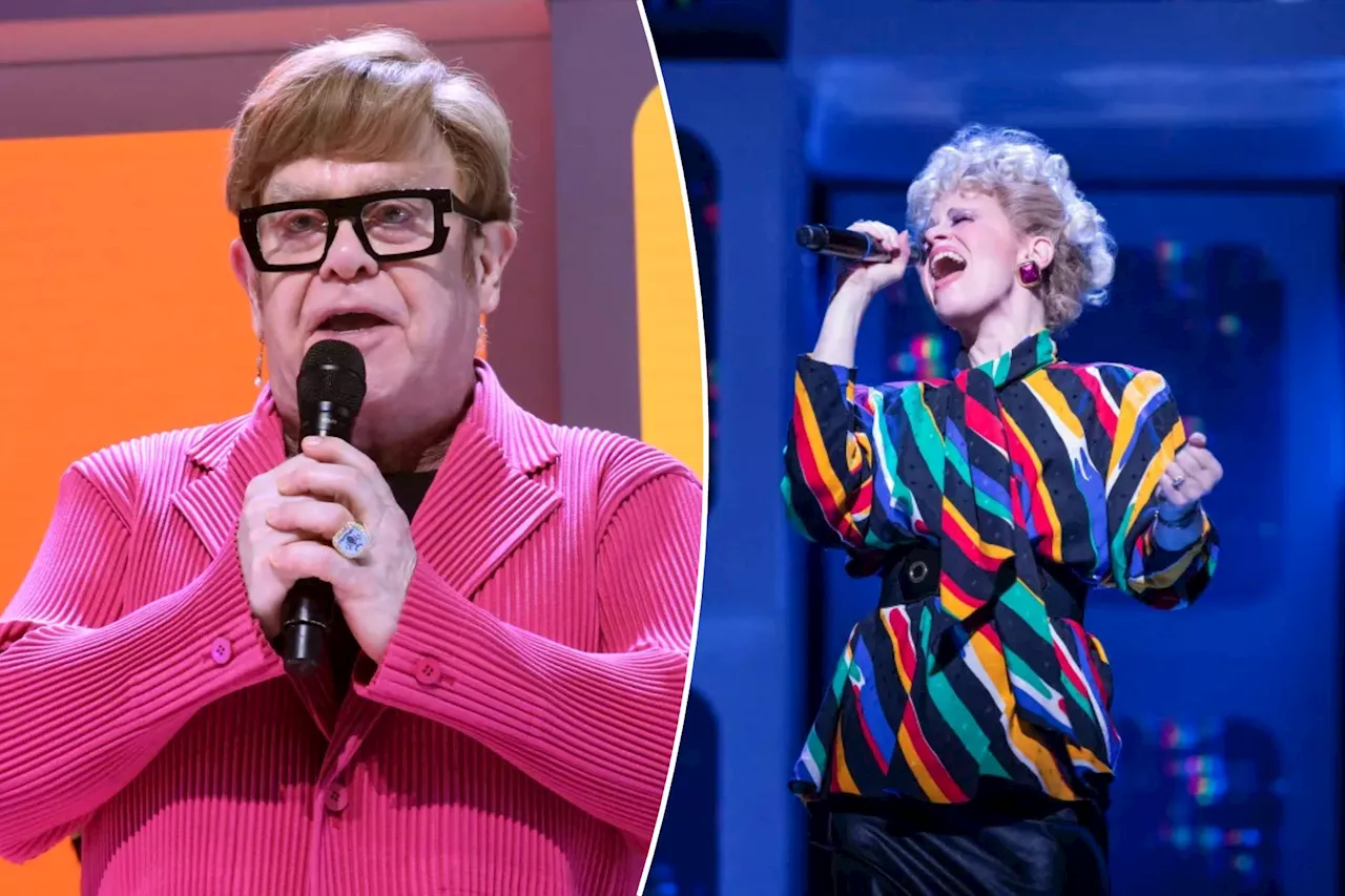 Elton John blames Trump's election win for his huge Broadway flop, 'Tammy Faye'