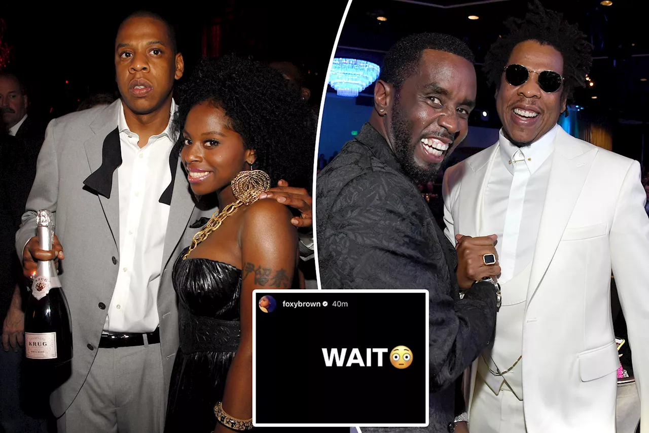 Jay-Z's former protégé Foxy Brown shares cryptic messages after he's accused of child rape in shocking lawsuit