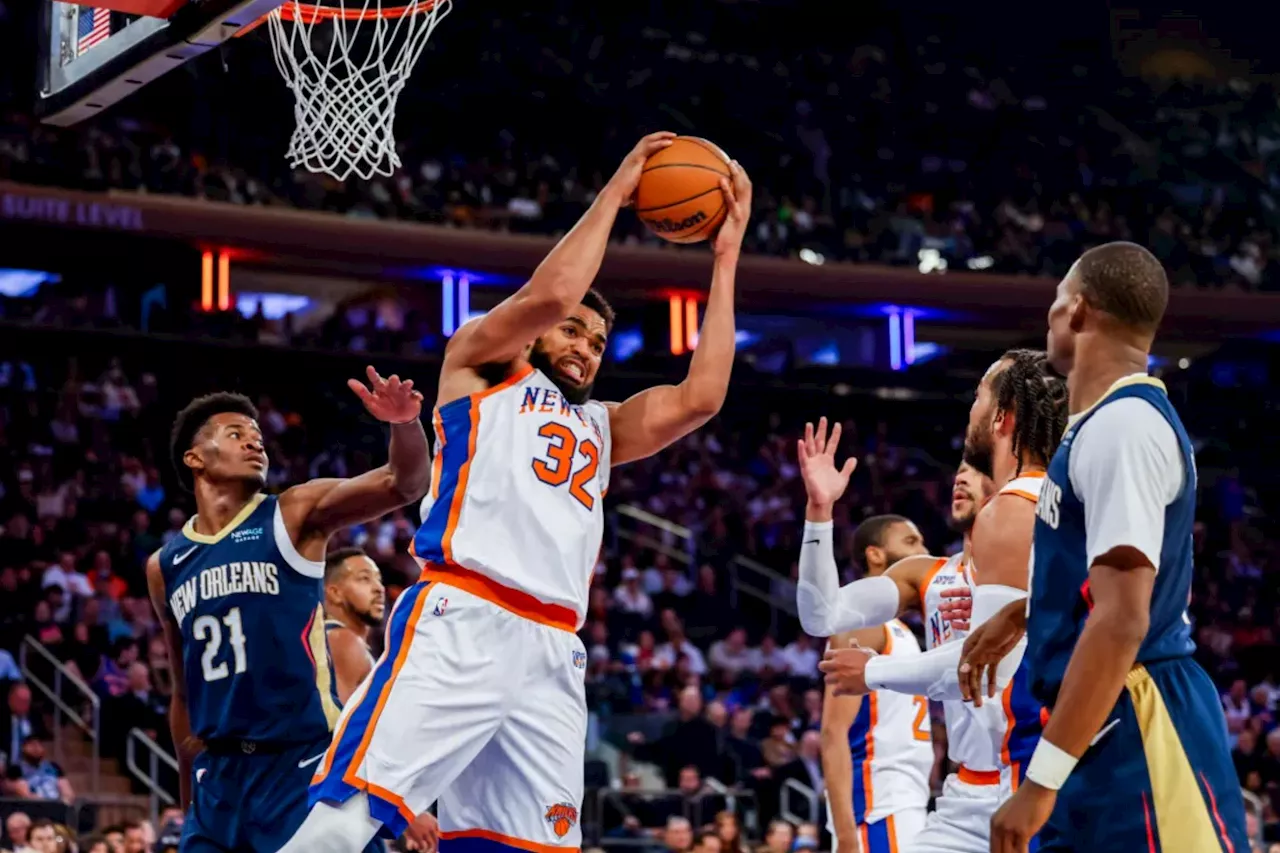 Knicks' Karl-Anthony Towns continues to dominate glass after missing game with knee issue