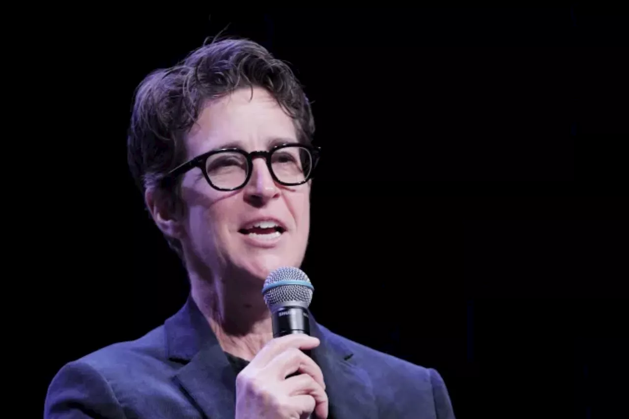 MSNBC’s Rachel Maddow's ratings plummet 43% since Trump’s Election Day victory