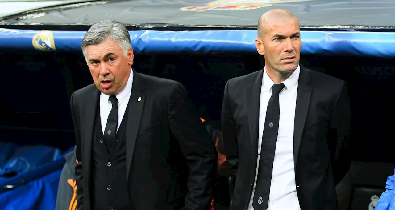 Real Madrid : Ancelotti égale une performance folle de Zidane