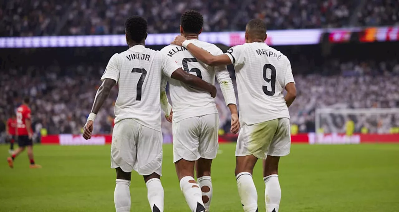 Real Madrid : une première historique pour le trio Bellingham - Mbappé