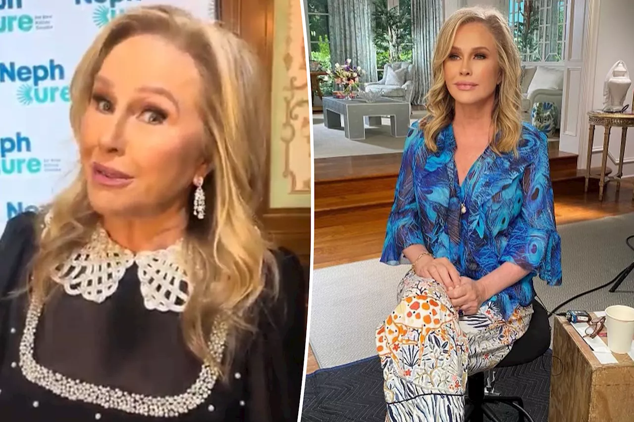 Kathy Hilton confesses she keeps explicit photos of herself locked in a bank vault