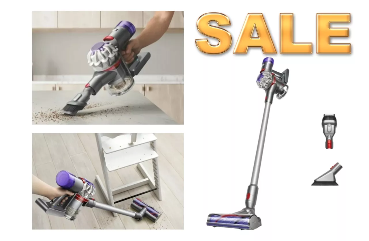 Save $200 on the popular popular Dyson V7 Advanced Cordless Vacuum Cleaner at Walmart