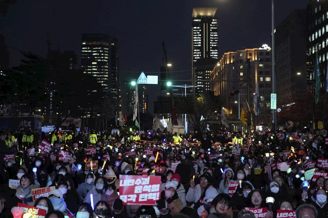 South Korean police search President Yoon's office over martial law imposition, reports say