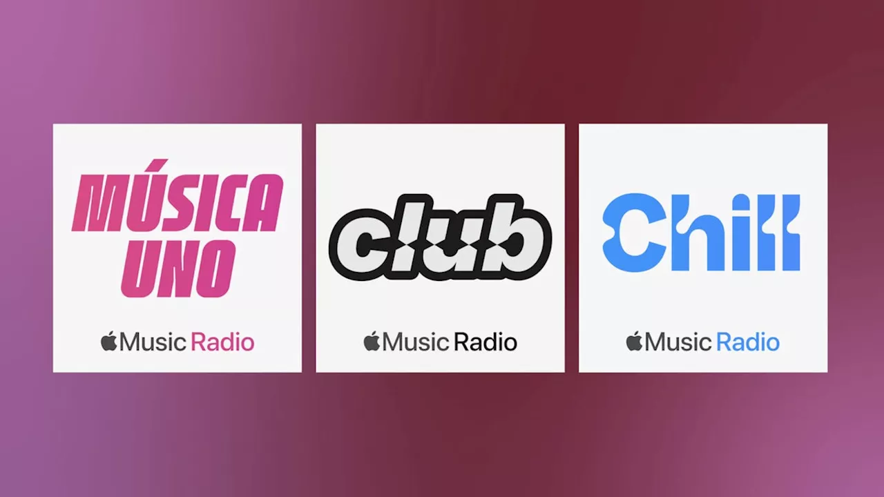 Apple Music adds three new live radio stations to its global offering