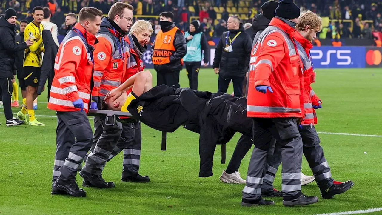 Borussia Dortmund: Nico Schlotterbeck nach böser Verletzung abtransportiert