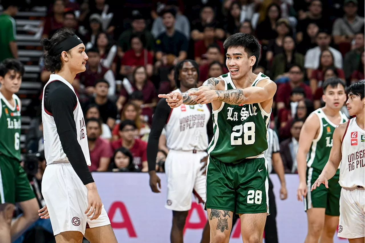 Quiambao rises, Lopez falters as La Salle hits UP with finals Game 2 curse for do-or-die clash