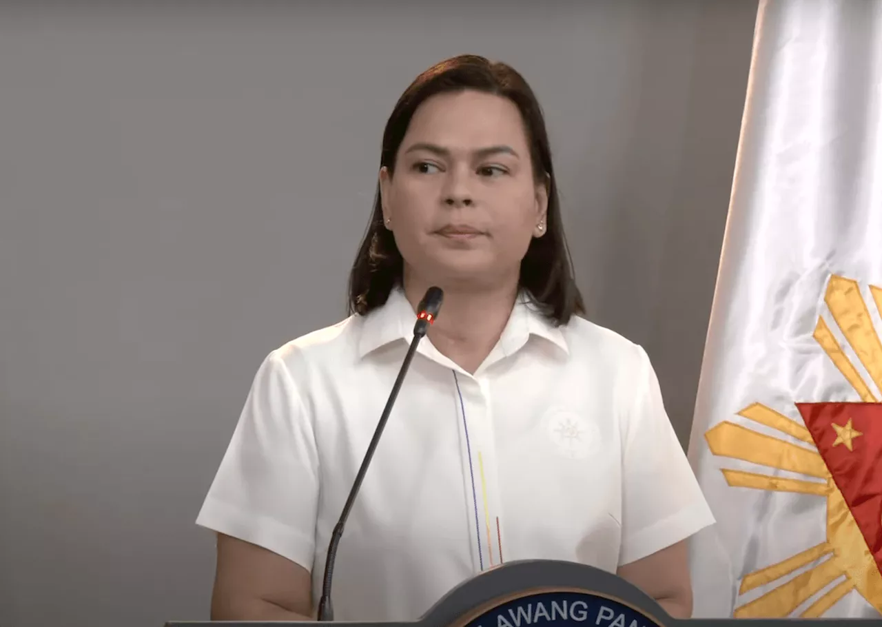 Sara Duterte on ‘fabricated’ receipts: I can’t discuss intelligence operations