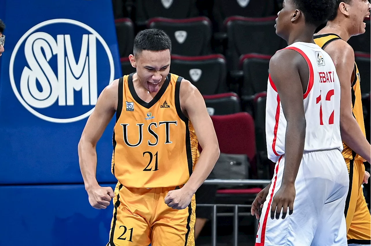 UST shocks No. 1 UE, nears UAAP junior hoops crown