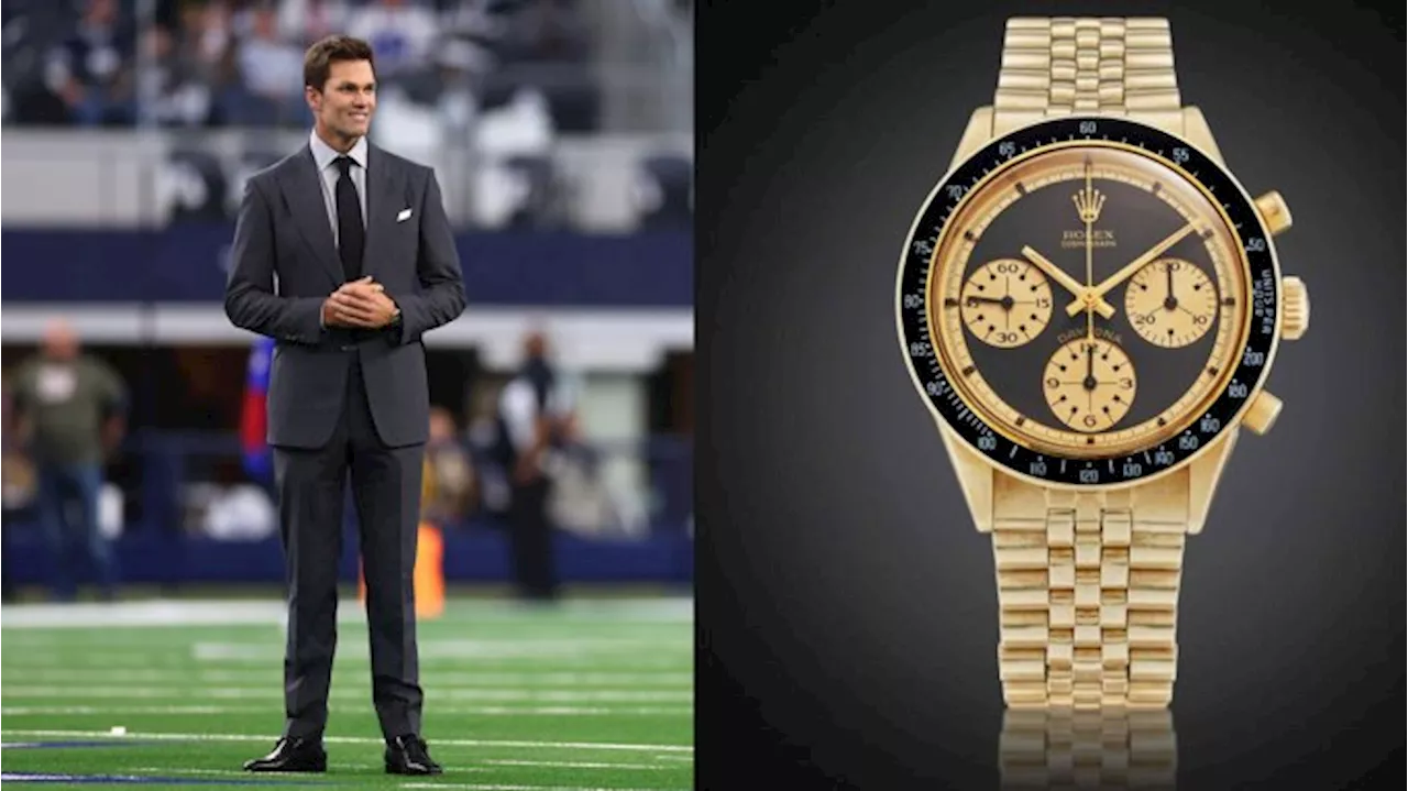 Tom Brady’s Rare Rolex ‘Paul Newman’ Daytona Raked in Over $1 Million at Auction