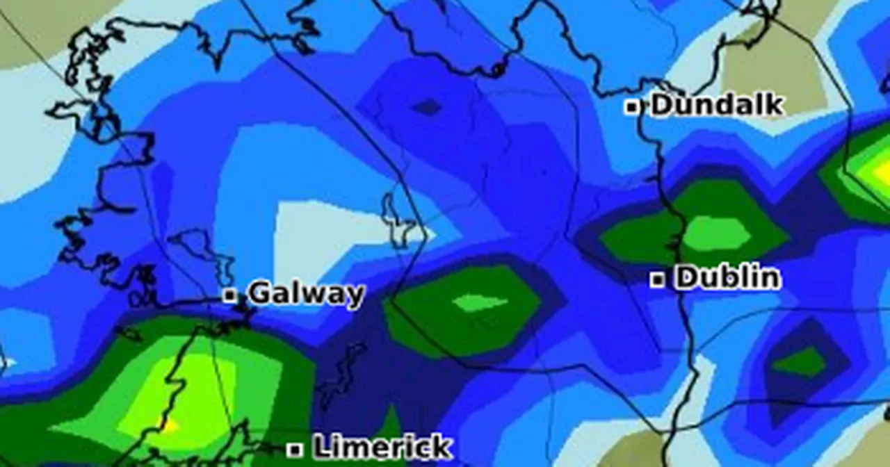 Weather map pinpoints dates that snow could fall in Ireland ahead of Christmas