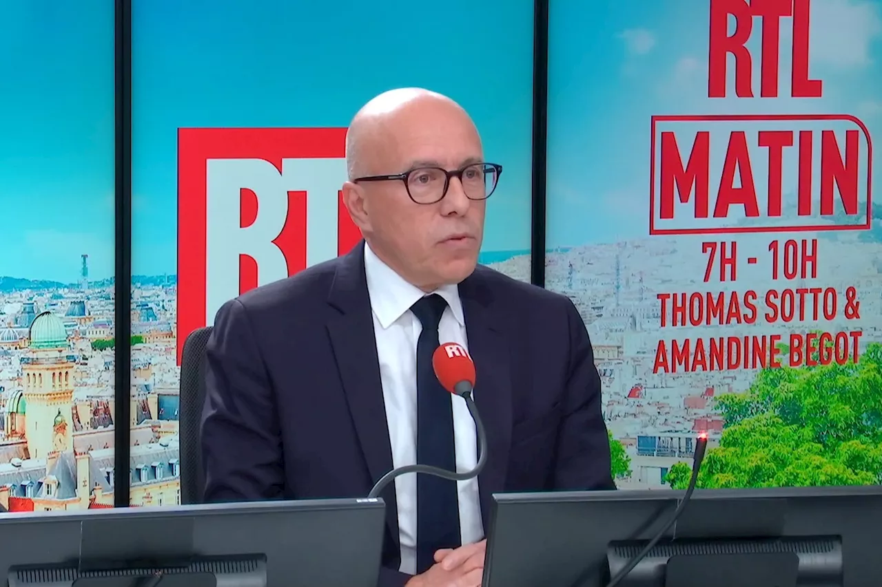 'L'alliance des contraires a mis la France dans le chaos', dénonce Éric Ciotti