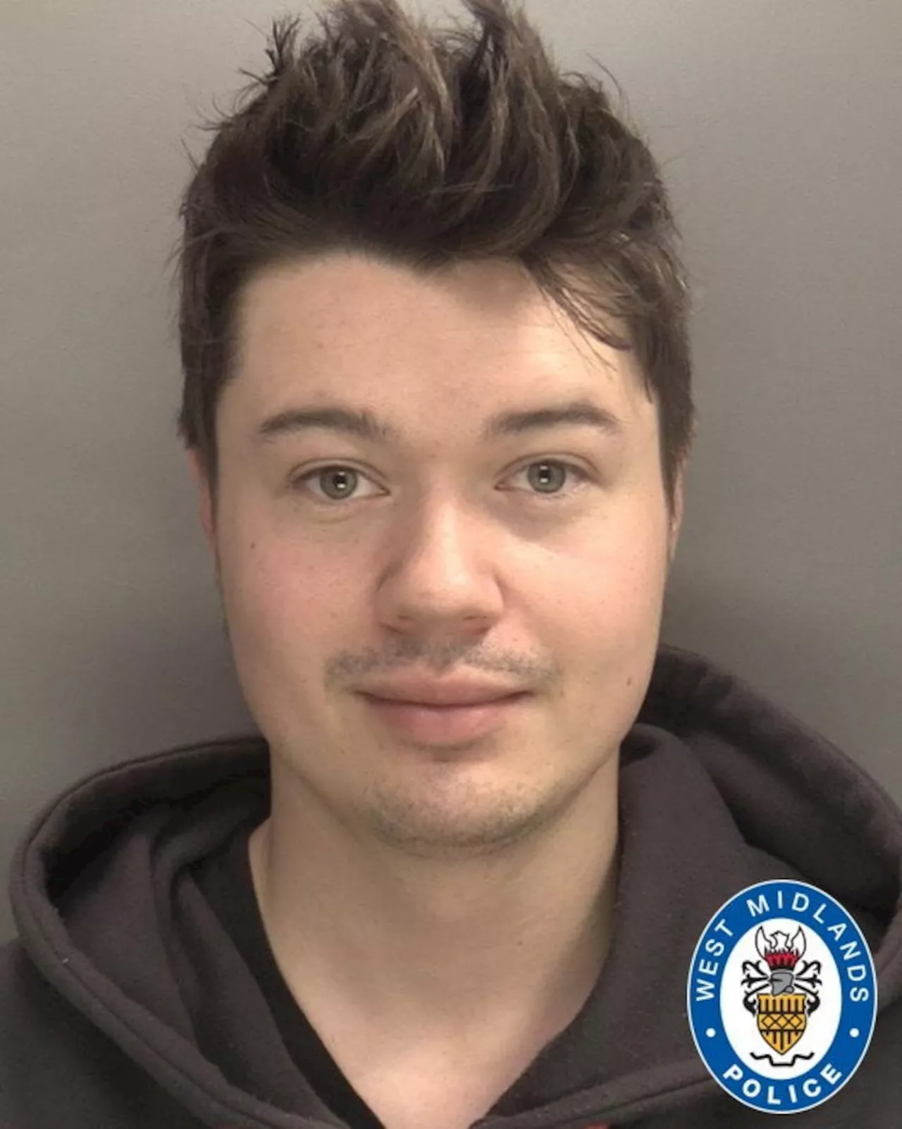 Smirking mug shot of serial sex offender actor Alex Westwood released by police