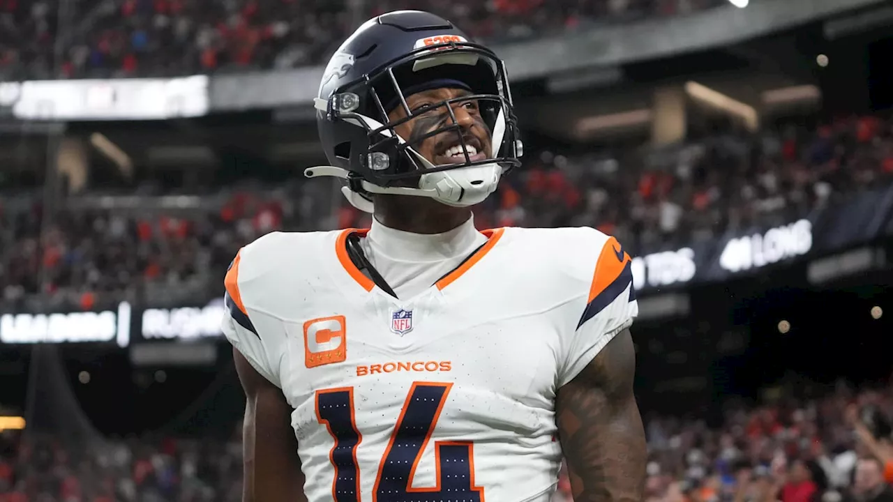 Denver Broncos WR Courtland Sutton on the Brink of Big Career Milestone