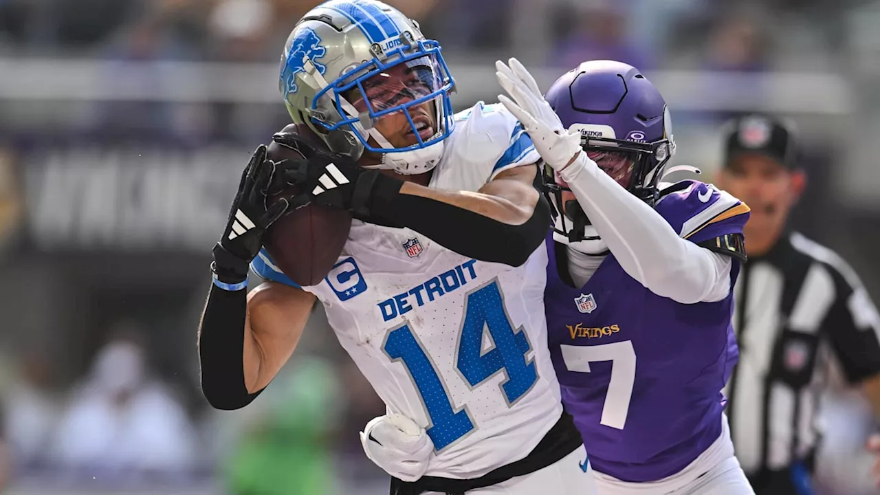 Lions' St. Brown says he'd rather face Vikings than Packers in playoffs