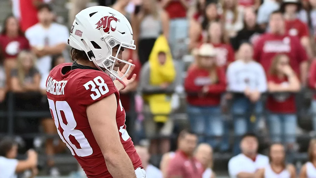 Washington State Punter Nick Haberer Enters Transfer Portal