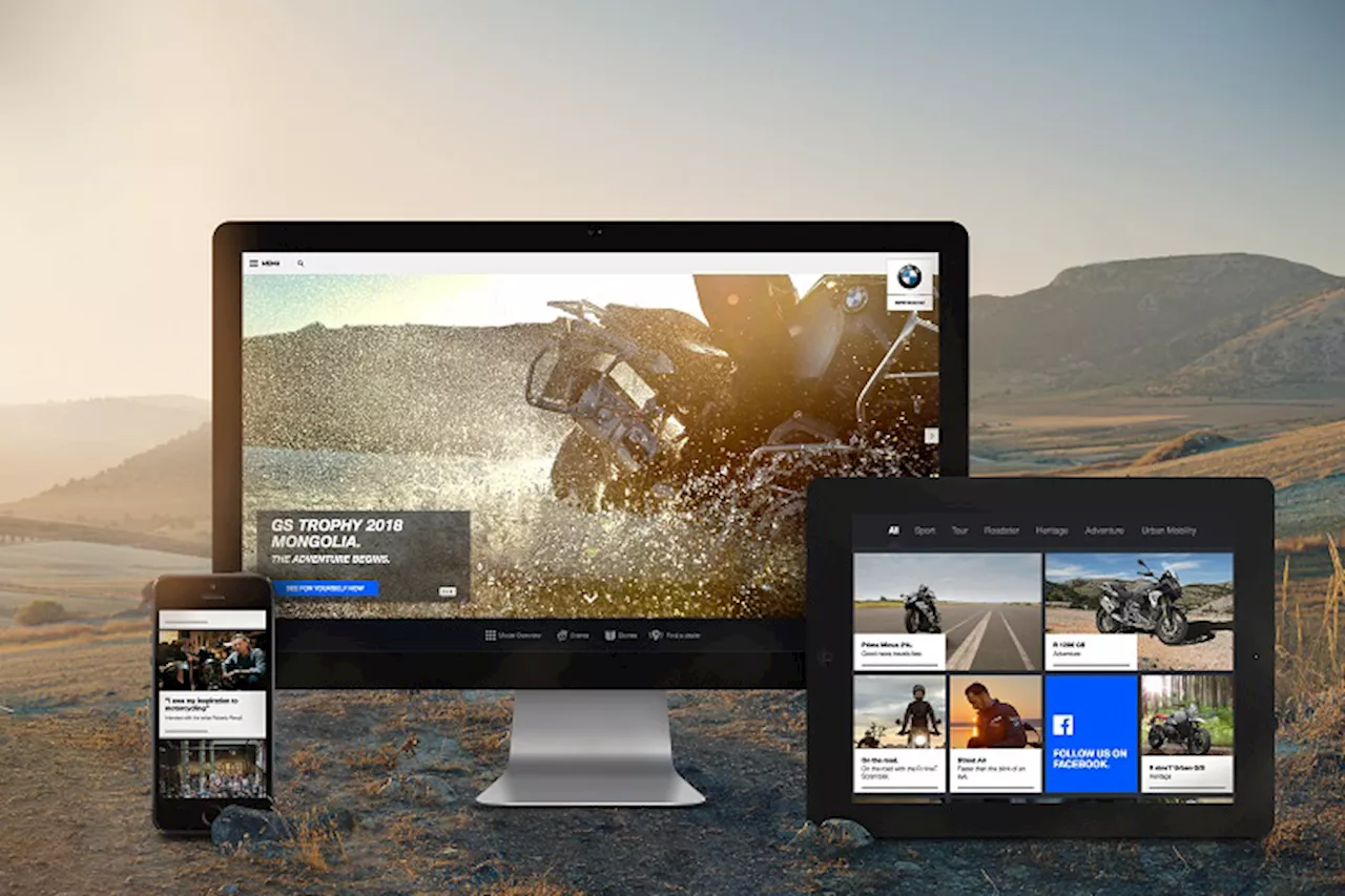 BMW Motorrad: Lifestyle mit neuem Web-Auftritt