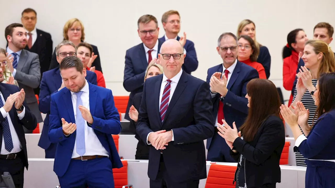 Landtag in Potsdam: Woidke als Brandenburger Ministerpräsident im zweiten Wahlgang wiedergewählt