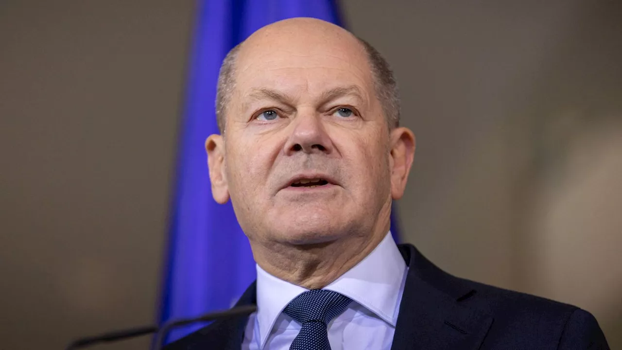 Bundeskanzler Olaf Scholz beantragt in zwei Sätzen die Vertrauensfrage