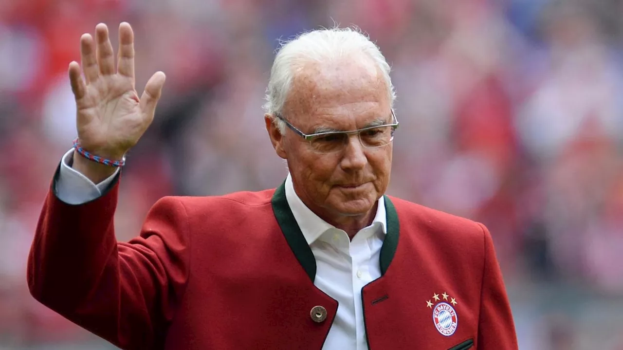 Franz Beckenbauer: DFB will Supercup nach Fußballlegende benennen