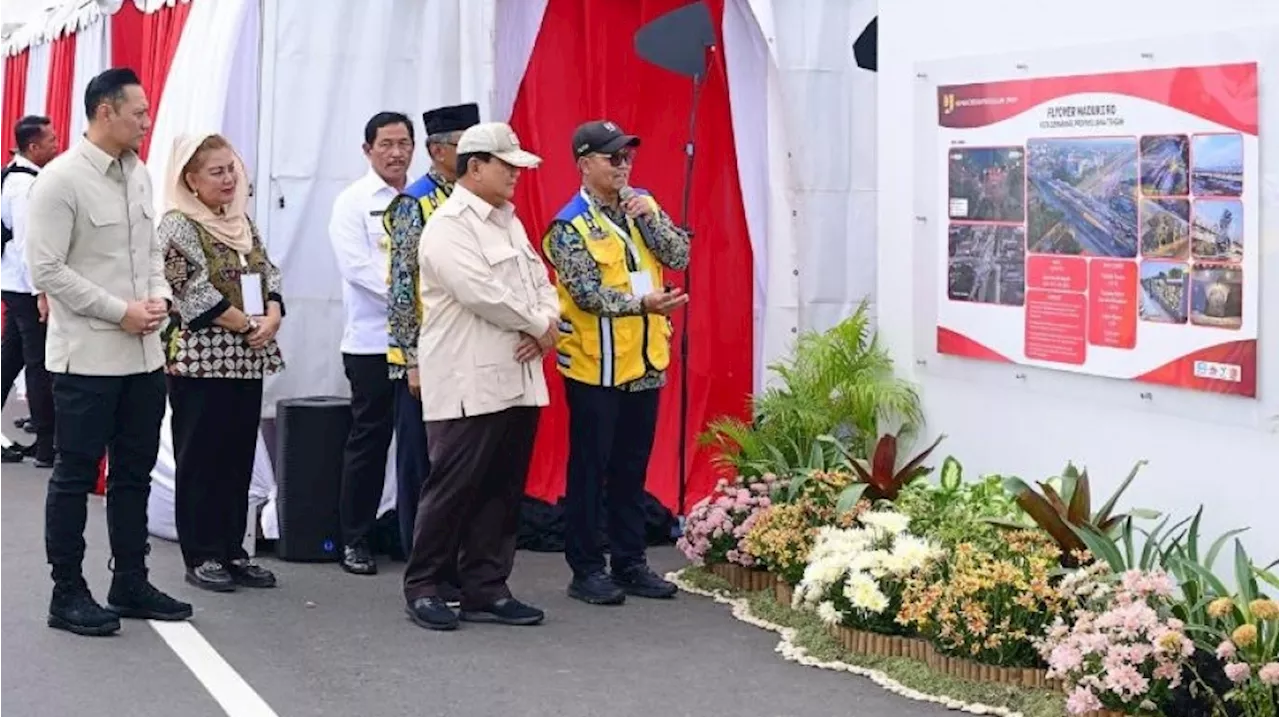 Flyover Madukoro Resmi Beroperasi, Presiden Prabowo: Uang Rakyat Harus untuk Rakyat