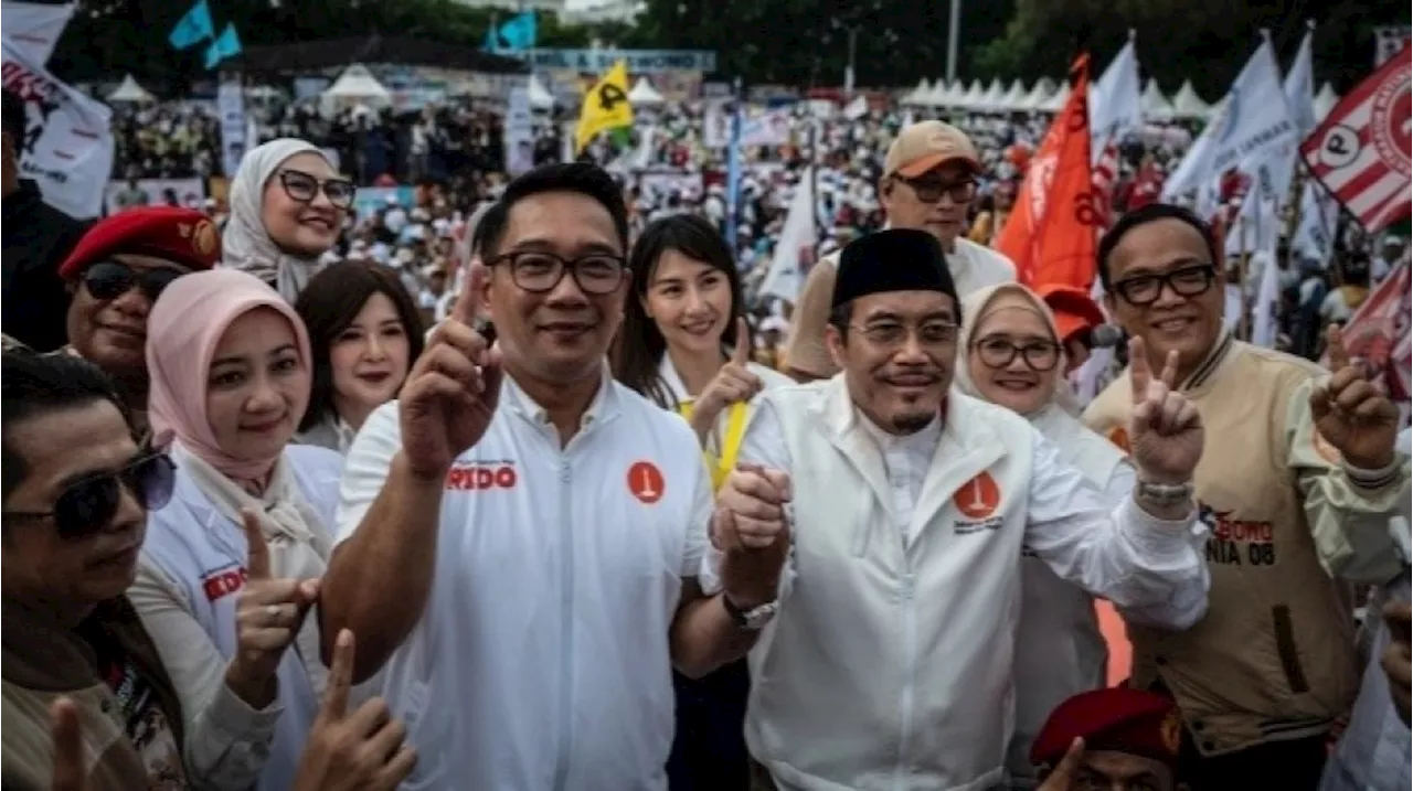 Suara Kalah Jauh dari Pram-Doel, RIDO Terancam Tak Bisa Gugat Hasil Pilkada Jakarta ke MK