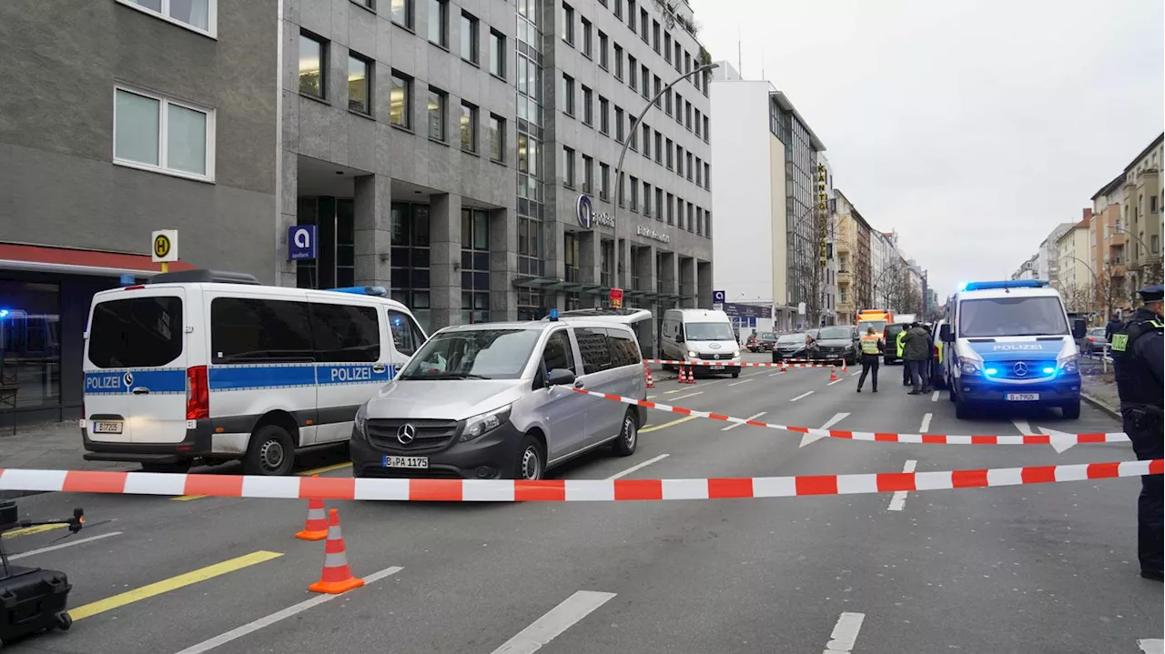 Kantstraße wegen Polizeieinsatz gesperrt: Geldtransporter in Berlin überfallen – offenbar bewaffnete Täter auf der Flucht