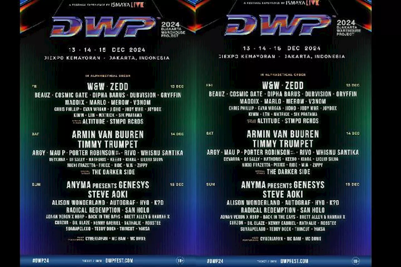 Djakarta Warehouse Project 2024: Festival Musik Elektronik Terbesar Asia Siap Memukau Jakarta