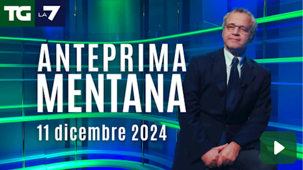 Le notizie del giorno con Enrico Mentana