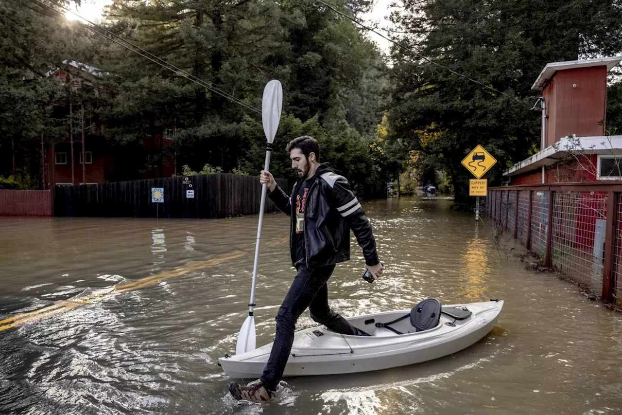 Atmospheric river and potential bomb cyclone bring chaotic winter weather to East Coast