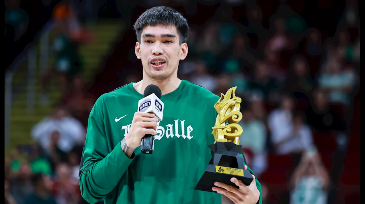 Kevin Quiambao bags 2nd straight UAAP MVP award