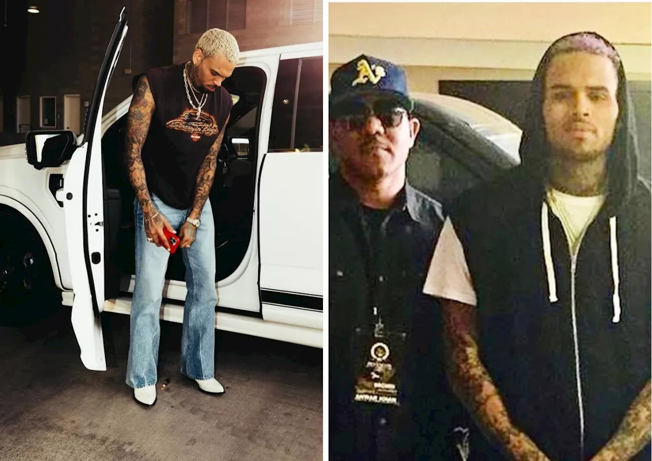 Has Chris Brown arrived in South Africa? [videos]