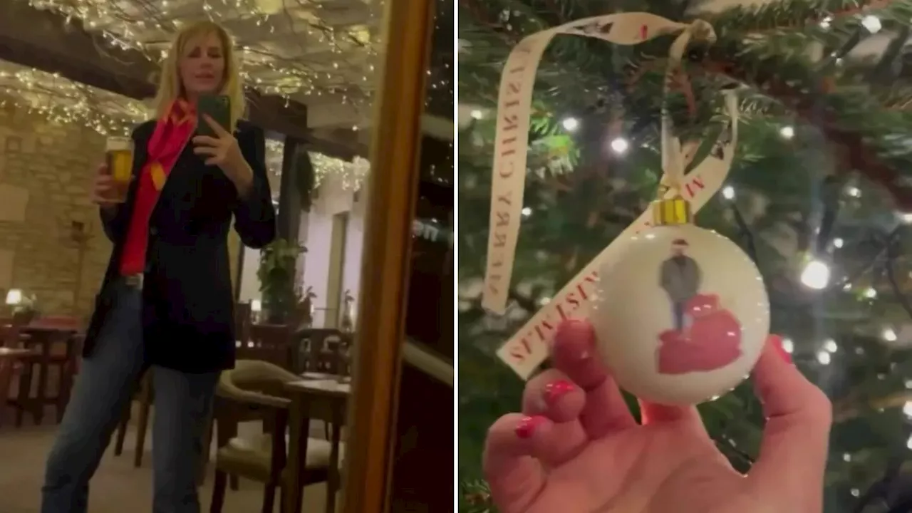 Jeremy Clarkson’s girlfriend Lisa Hogan shares cheeky Christmas video at Farmer’s Dog pub after ann...