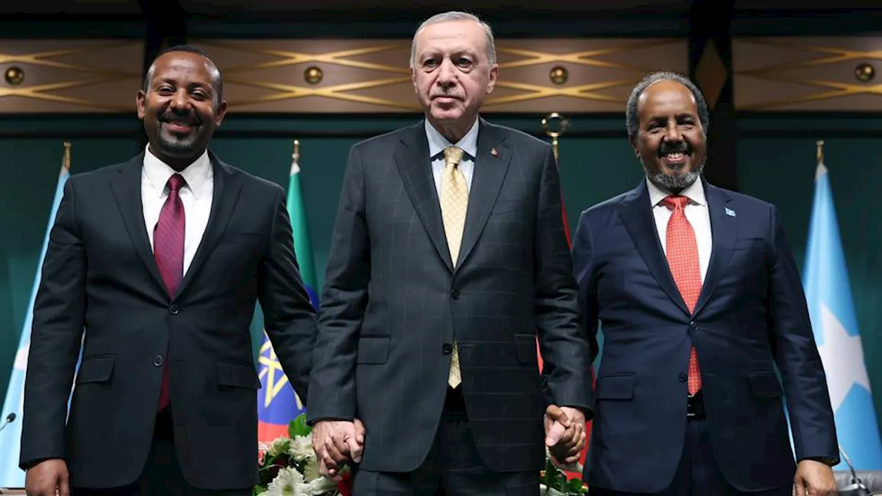 Erdogan announces 'historic reconciliation' between Somalia and Ethiopia