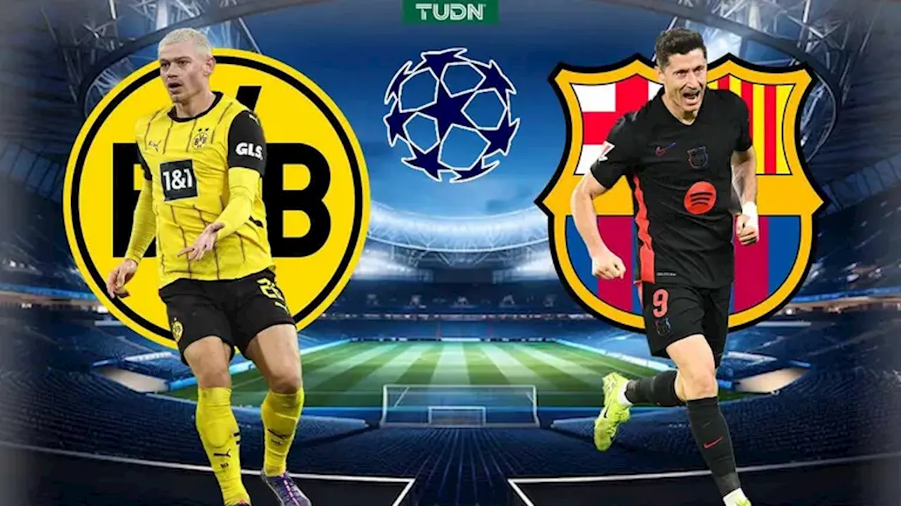 Horario y dónde ver el Borussia Dortmund vs. Barcelona de UEFA Champions League