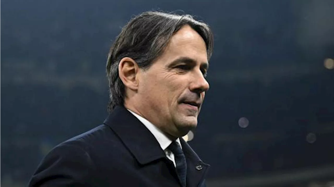 Inter, Inzaghi recrimina: 'Nel primo tempo davamo la sensazione di poter segnare'