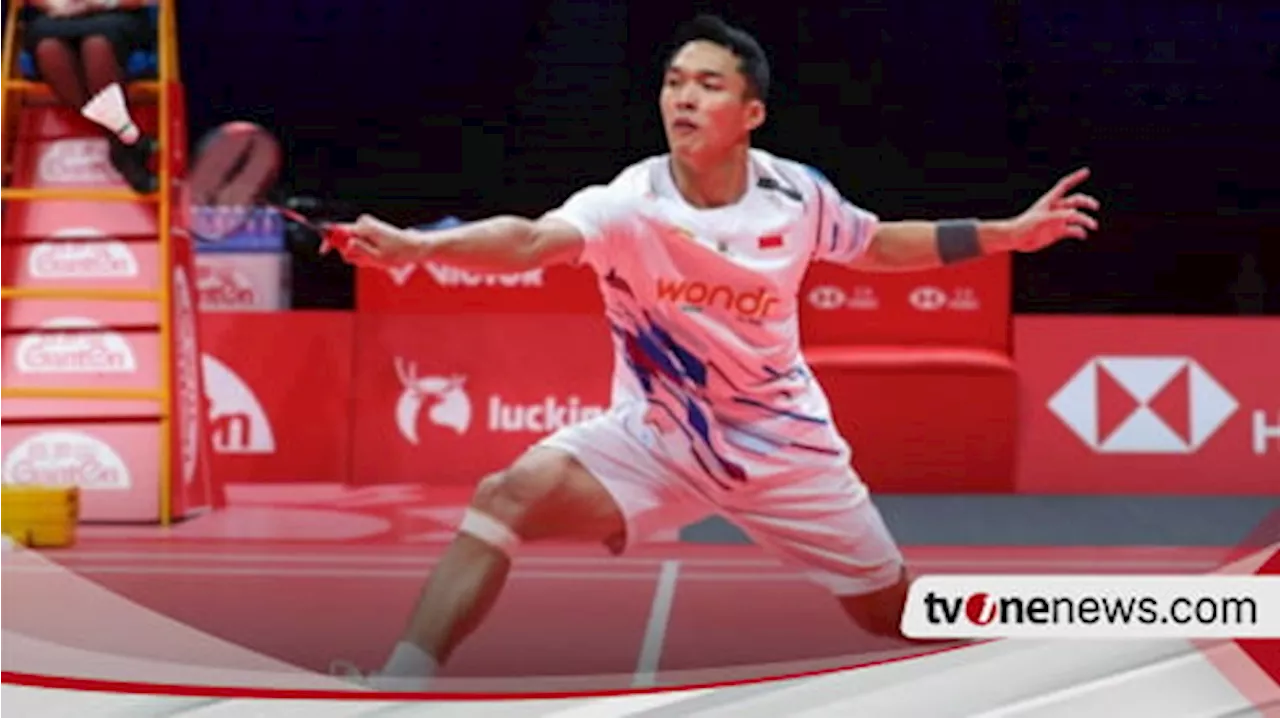 Jonatan Christie Move On Usai Kalah di Laga Perdana BWF World Tour Finals