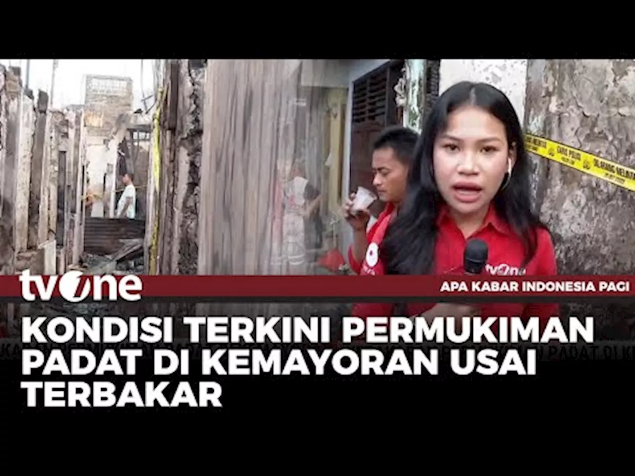 Ratusan Rumah dan Kios di Kemayoran Hangus Terbakar