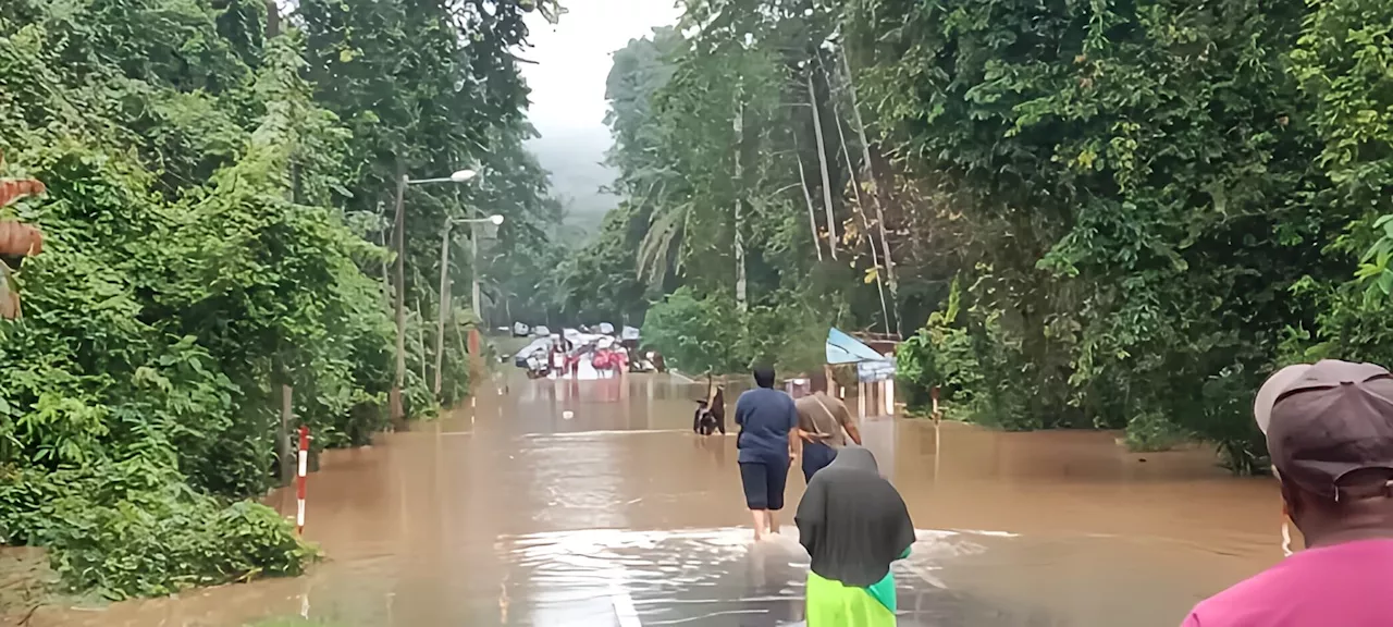 6,000 penduduk Mukim Tembeling Tengah terputus hubungan