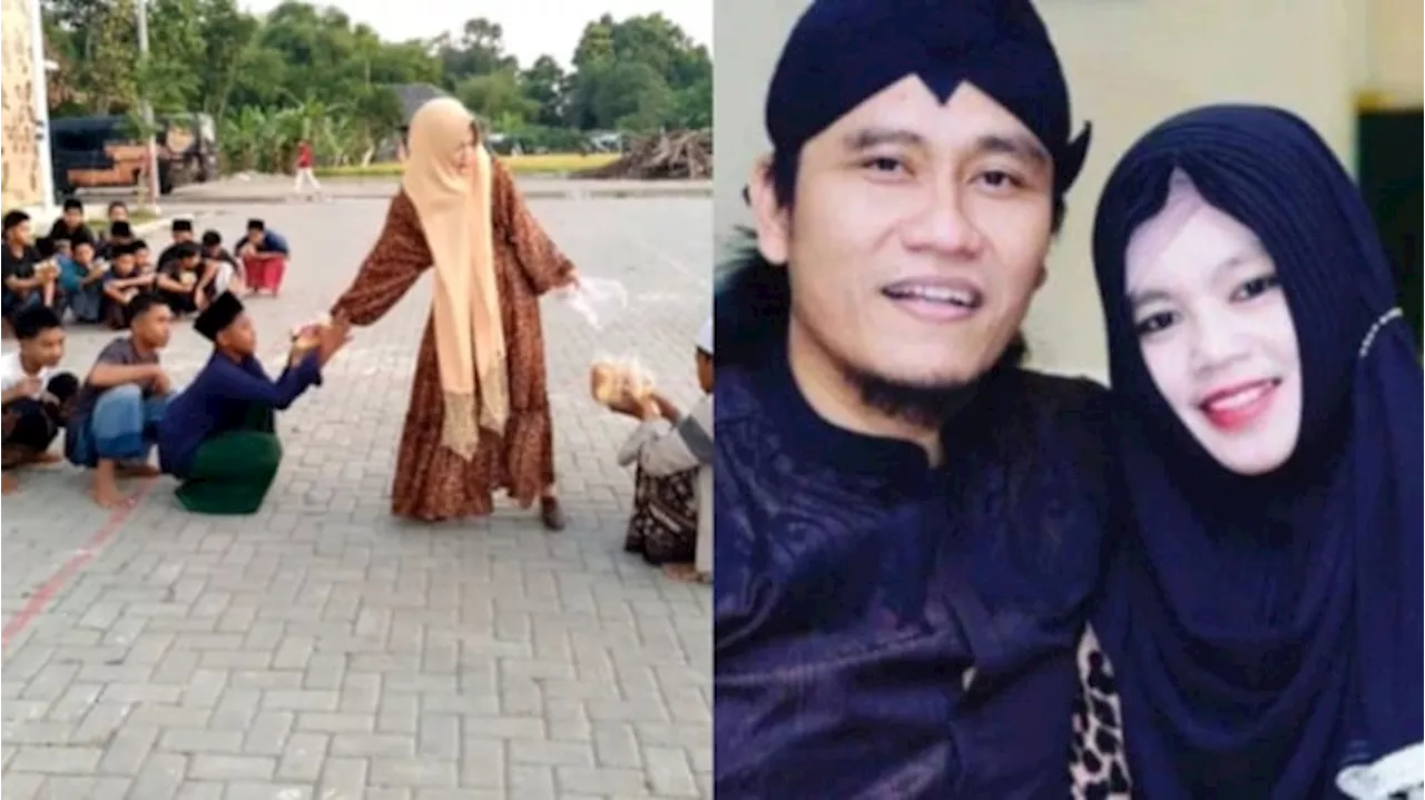 Istri Gus Miftah Dihujat usai Bagikan Roti ke Santri yang Jalan Jongkok saat Antre