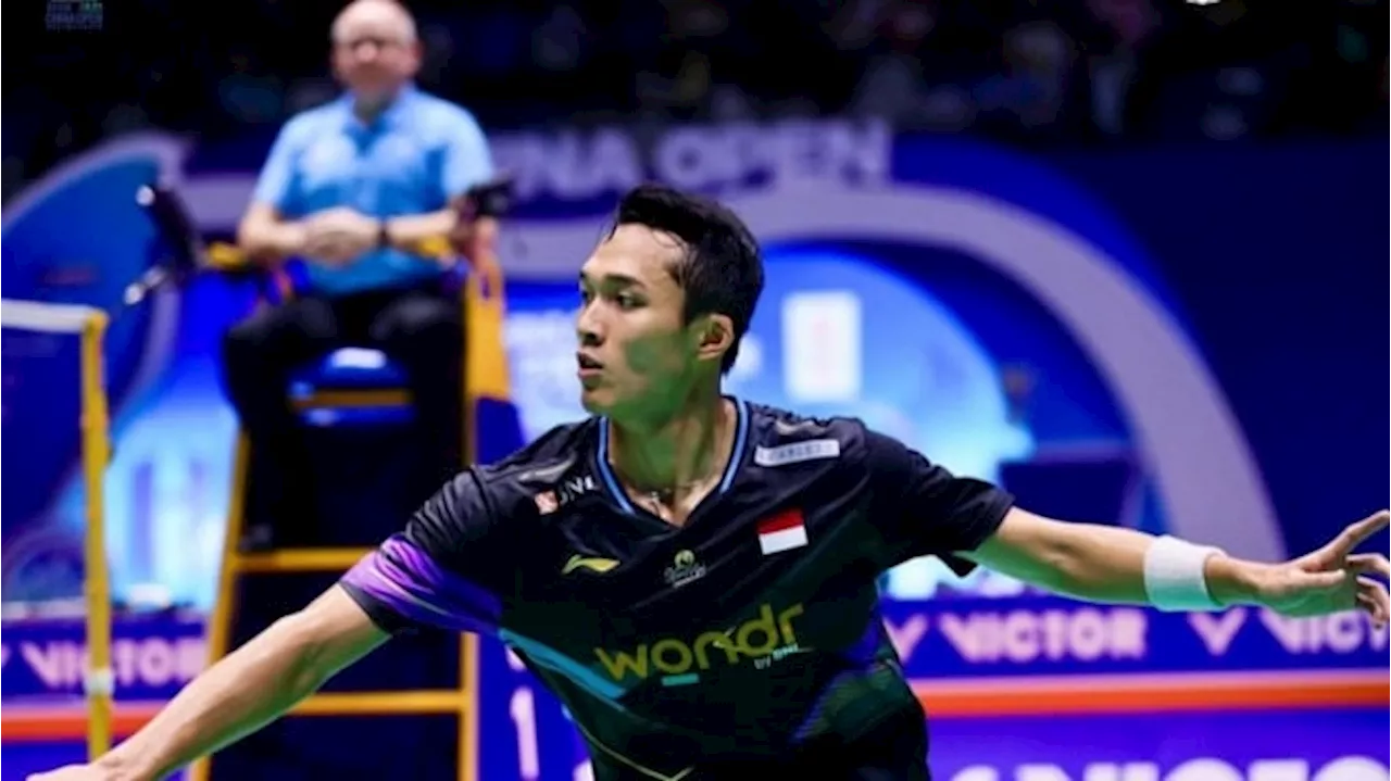 Kata Jonatan Christie Usai Dikalahkan Jagoan China di BWF World Tour Finals 2024