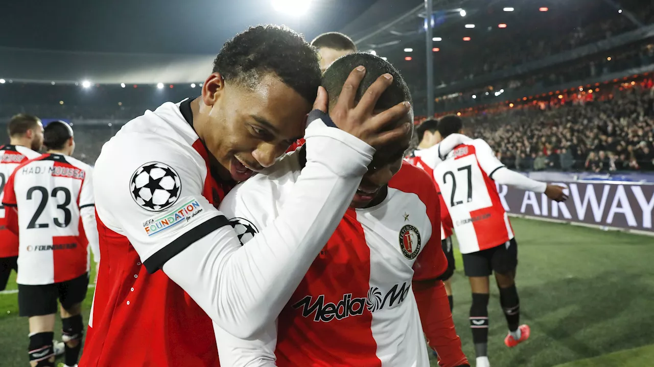 Feyenoord scoort liefst vier keer en is dicht bij knock-outfase Champions League