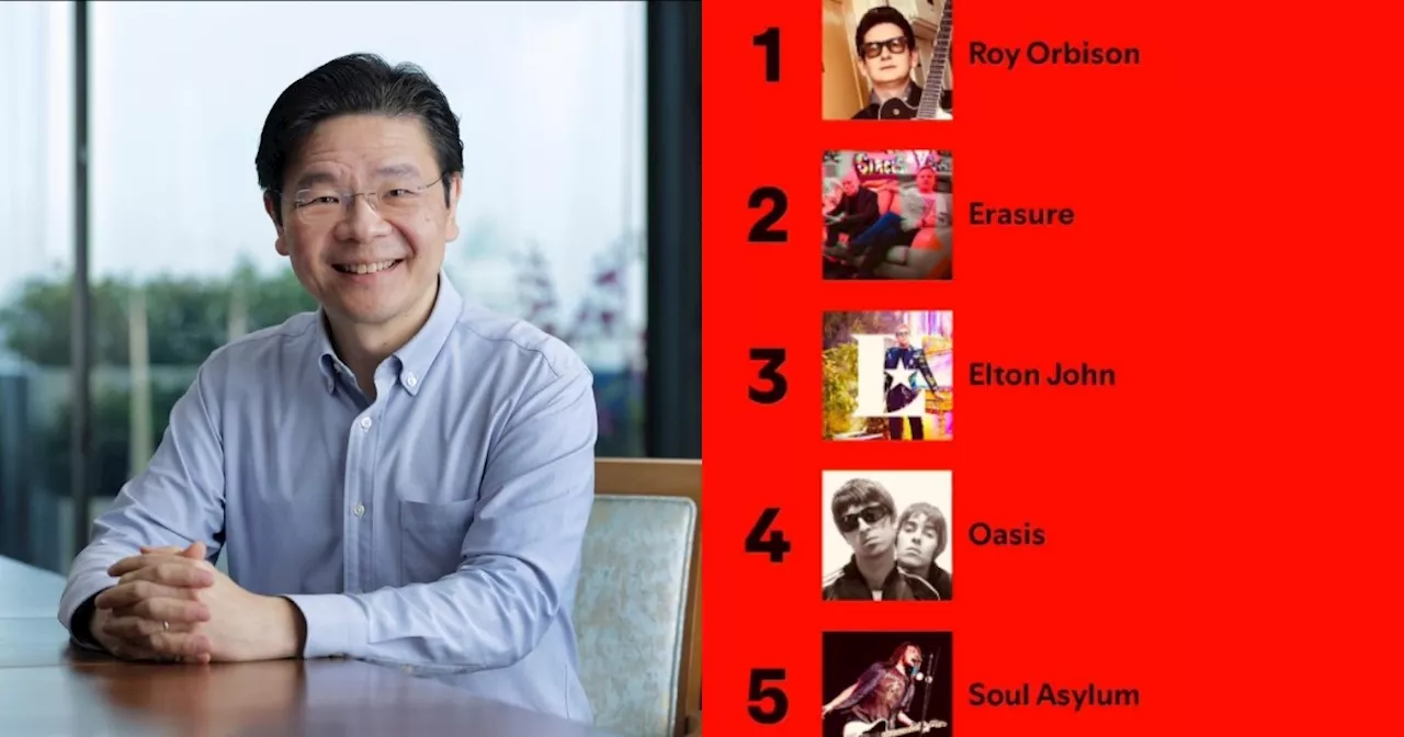 From Elton John to Oasis: Netizens react to PM Lawrence Wong's 2024 Spotify Wrapped